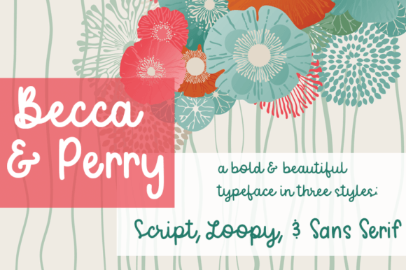 Becca and Perry: The Go-To Font Trio for Modern Creatives