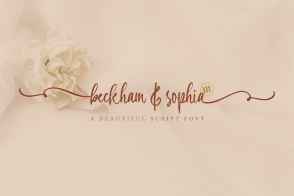 Beckham & Sophia: A Versatile Handwritten Font for Modern Design