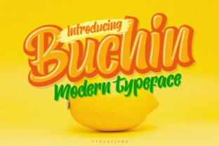 Buchin: The Sweet Script for Playful and Romantic Designs