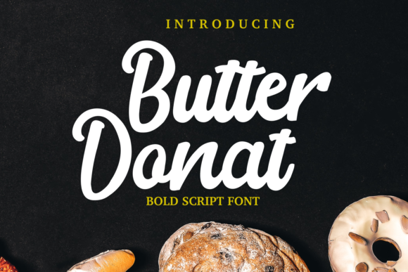 Butter Donat: The Script Font for Standout Creations