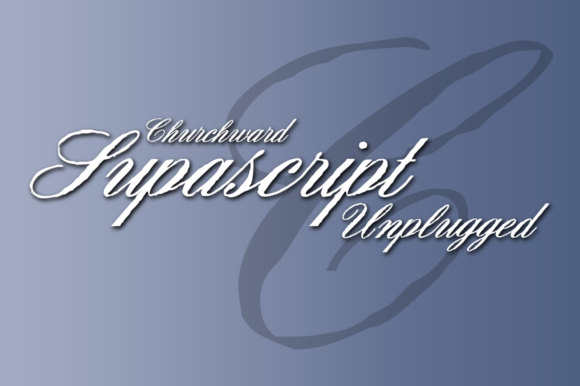 Churchward Supascript: Elevating Your Brand with Delicate Cursive Elegance