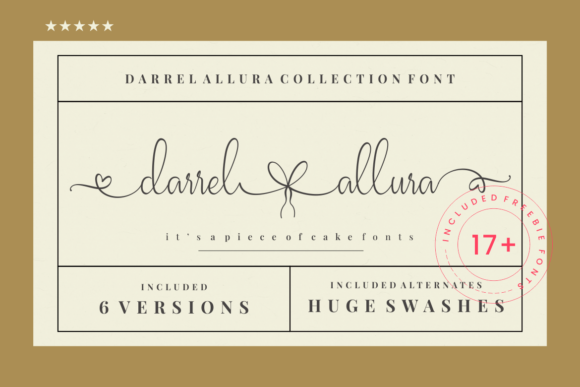 Darrel Allura Collection: Where Script Meets Modern Elegance