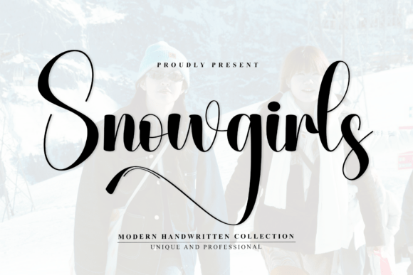 Exploring Snowgirls: A Script Font with Artistic Flair