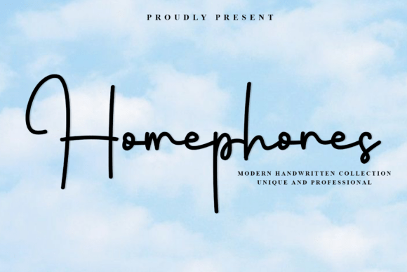 Homephones: A Font That Feels Like a Signature
