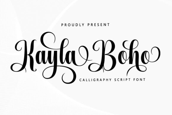 Kayla Boho: A Script Font for Elegant and Authentic Design