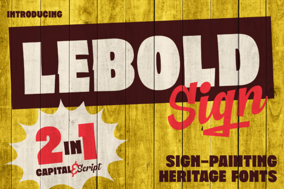 Lebold Sign: A Bold Revival of Hand-Painted Signage