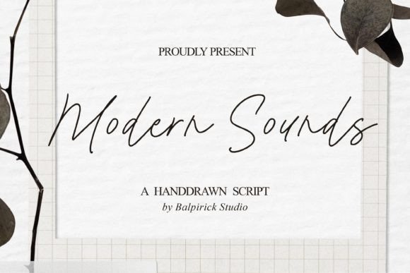 Modern Sounds: A Monoline Script for Contemporary Design
