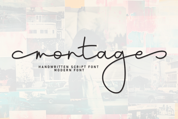 Montages: Cinematic Handwritten Style for Modern Brands