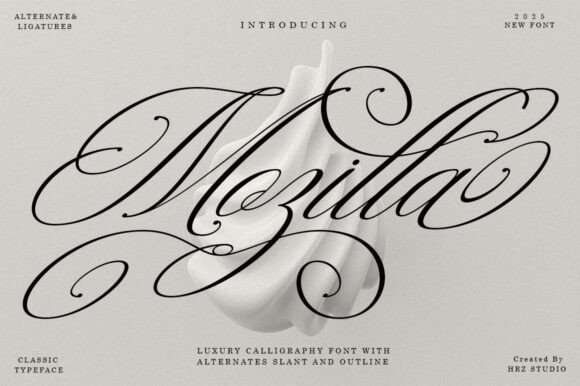 Mozilla Script: More Than Just a Calligraphy Font