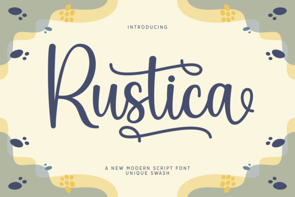 Rustica: A Script Font That Balances Rustic Charm with Modern Polish