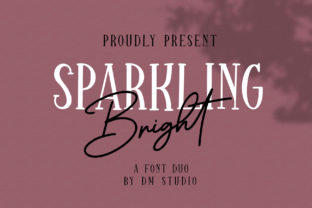 Sparkling Bright Duo: Modern Playful Font Pairing