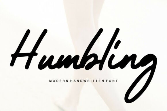 The Gentle Power of the Humbling Script Typeface