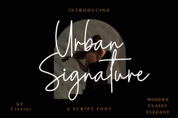 Urban Signature: Crafting Authentic Connection Through Elegant Script