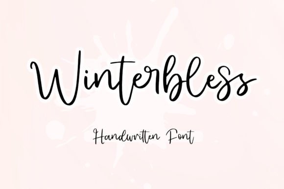 Winterbless: Crafting Authenticity with a Handwritten Font